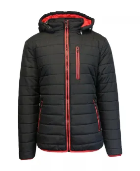 Men's Puffer Bubble Black Jacket - The Puffer Jackets