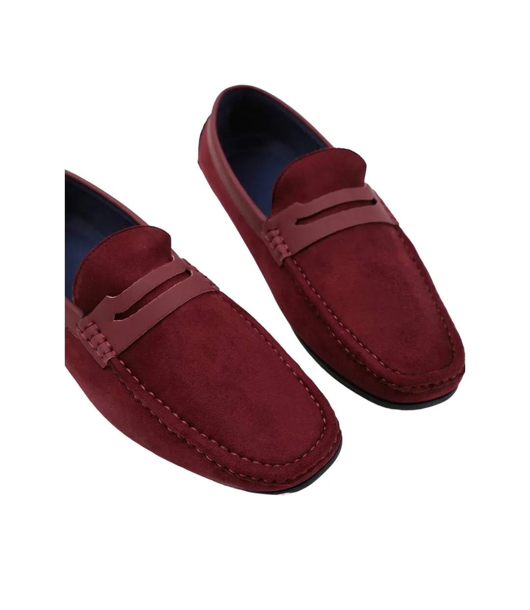 Mens alfie suede espadrilles bordeaux Where´s That From