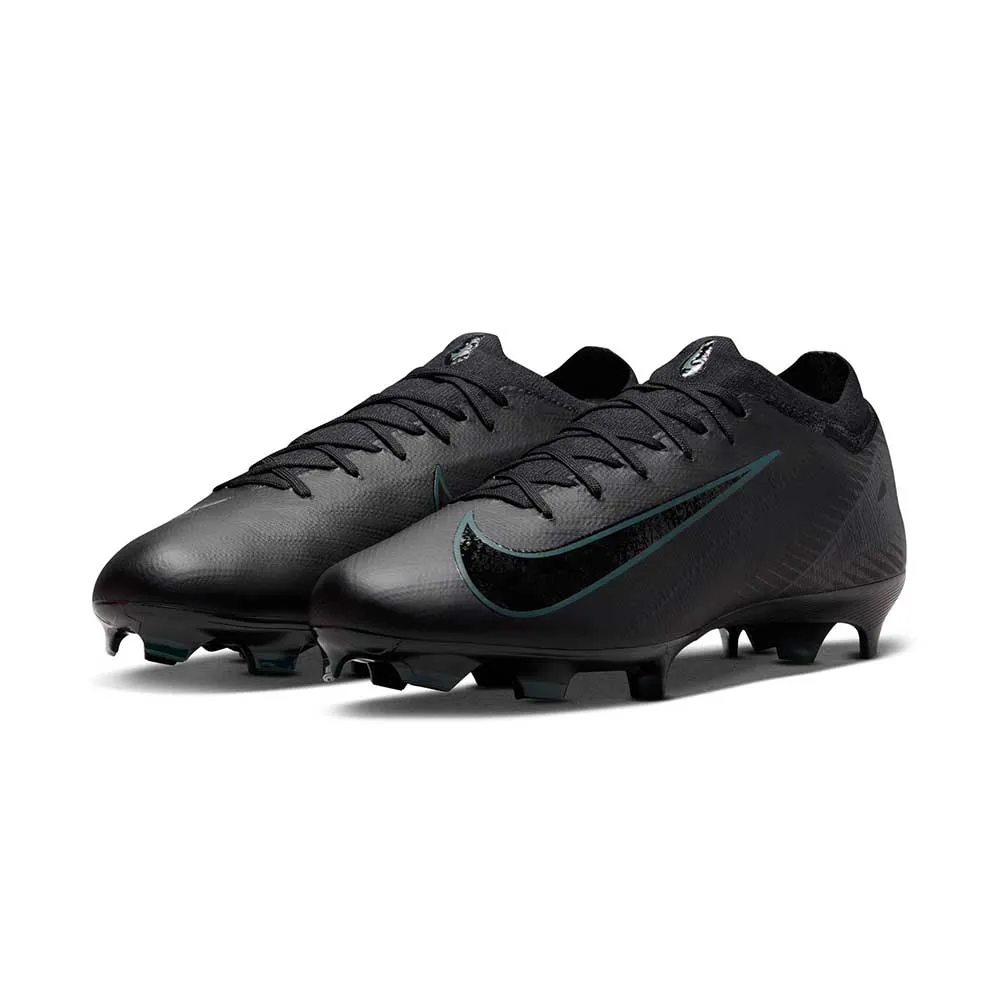 Men's Nike Mercurial Vapor 16 Pro FG Low-Top Soccer Cleats - Black/Black-Deep Jungle- Regular (D)