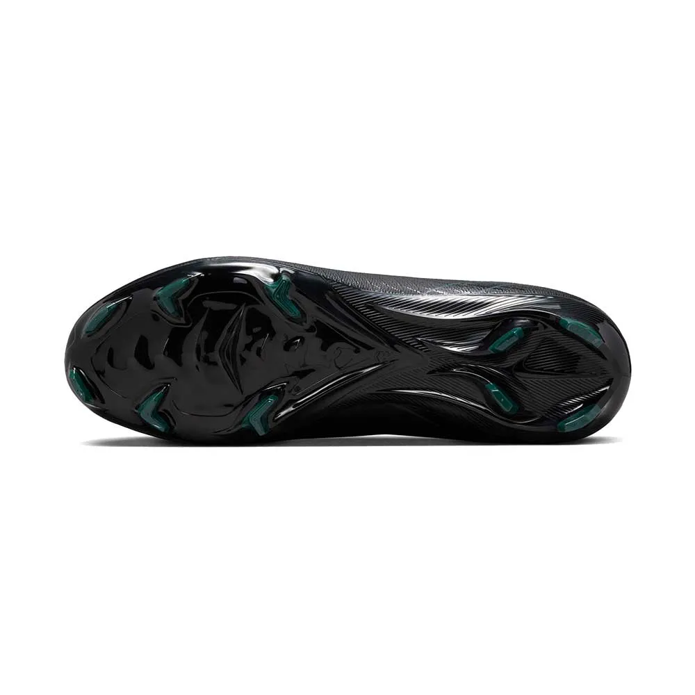 Men's Nike Mercurial Vapor 16 Pro FG Low-Top Soccer Cleats - Black/Black-Deep Jungle- Regular (D)