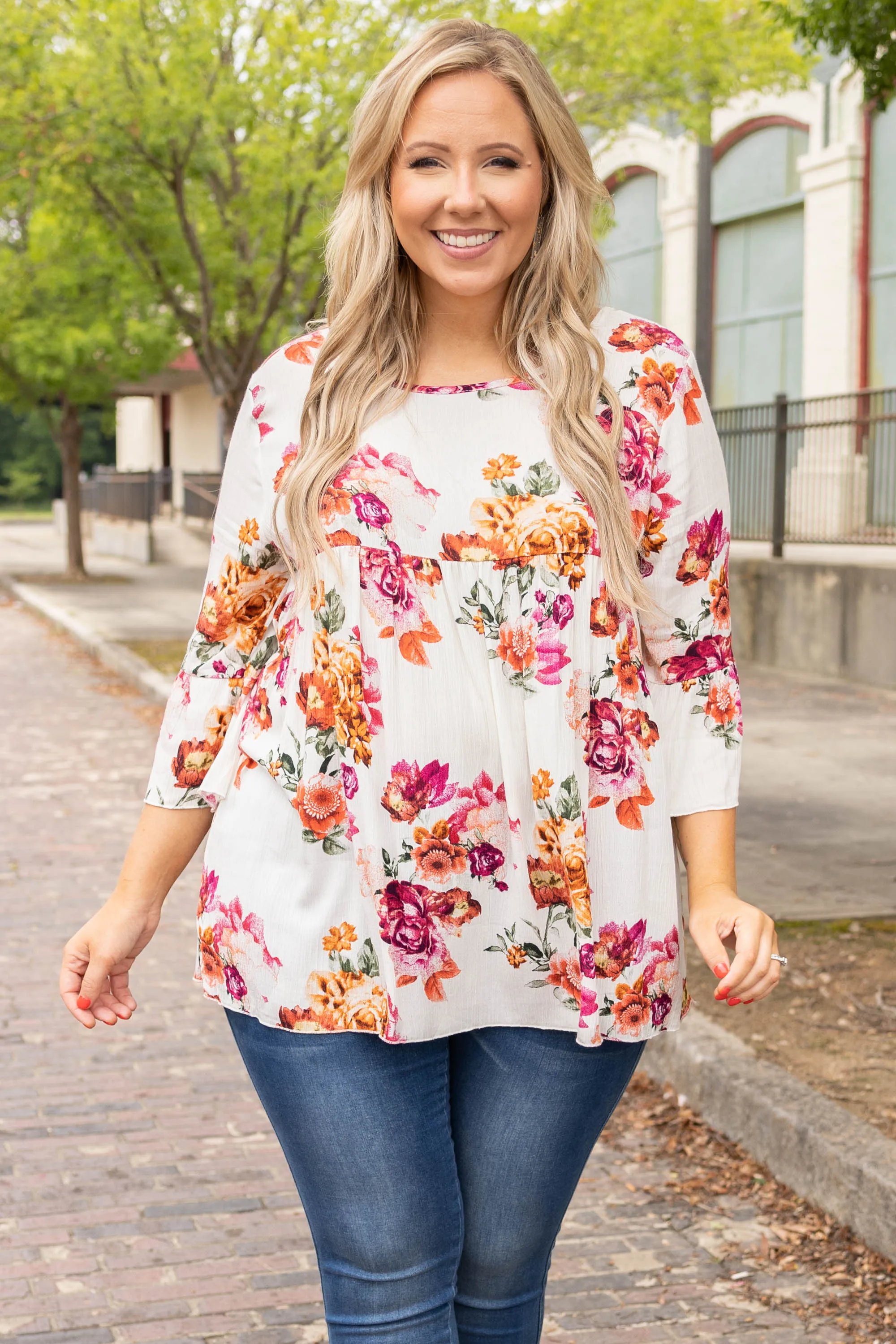 Mesmerized Beauty Top, Ivory