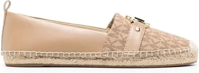 Michael Kors Rory logo-plaque espadrilles Neutrals