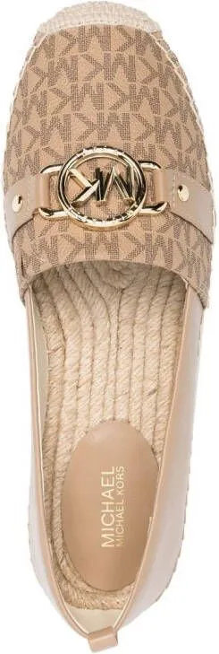 Michael Kors Rory logo-plaque espadrilles Neutrals