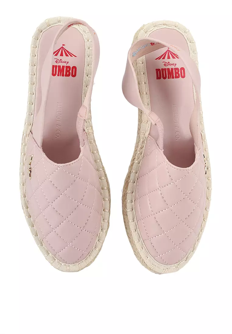 Milliot & Co. Disney Dumbo Dreams Take Flight Rounded Toe Espadrilles