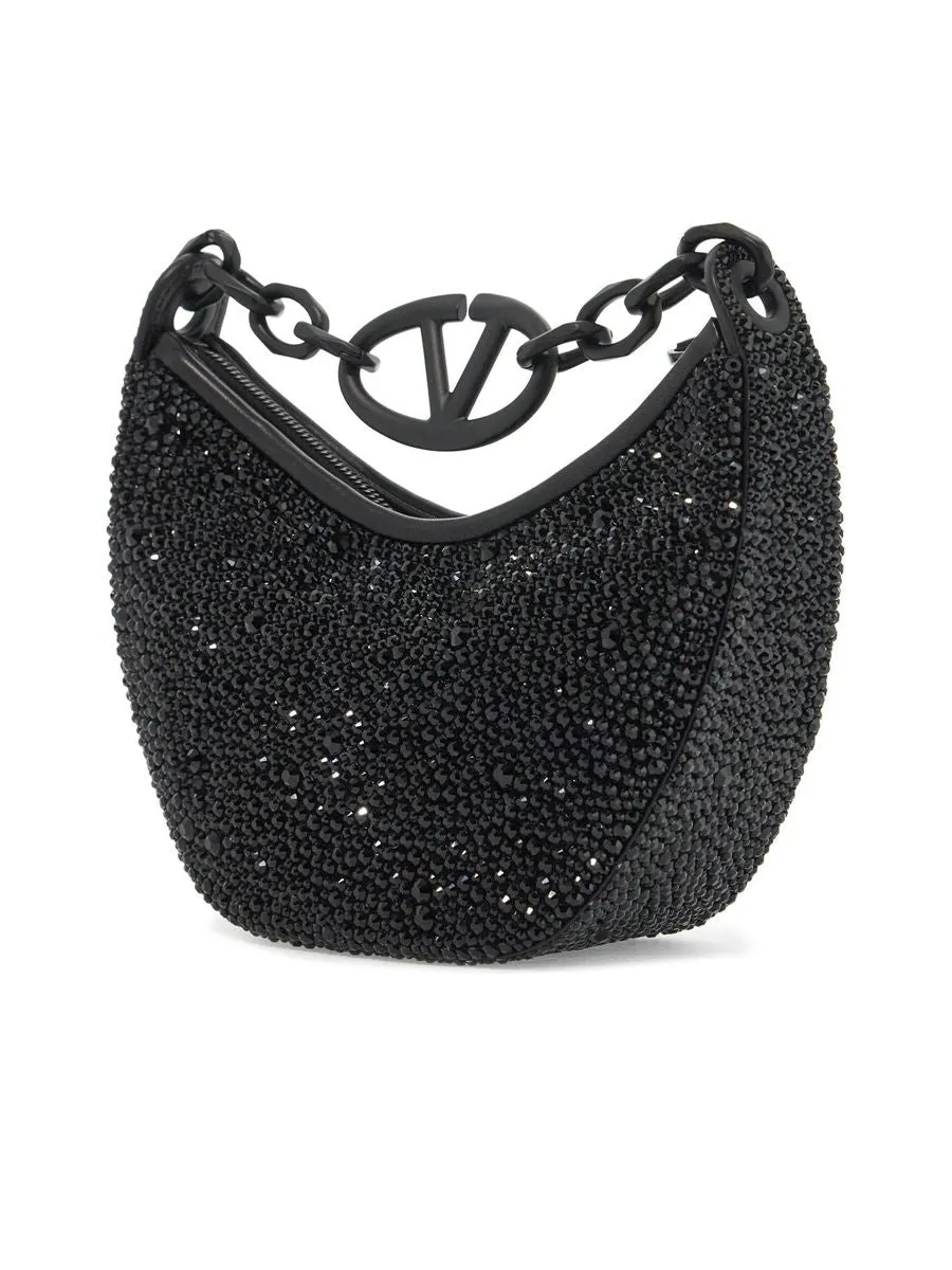 Mini Vlogo Moon Hobo Purse