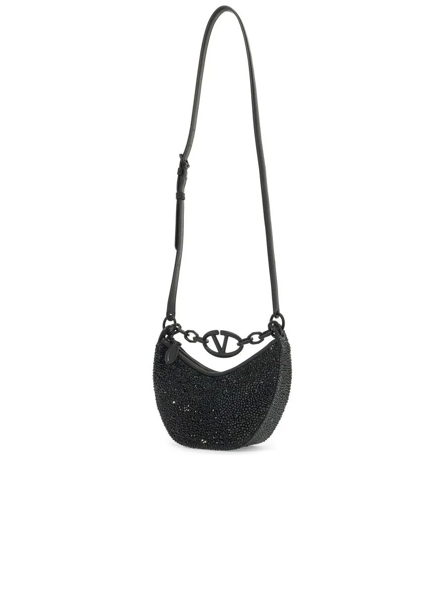 Mini Vlogo Moon Hobo Purse