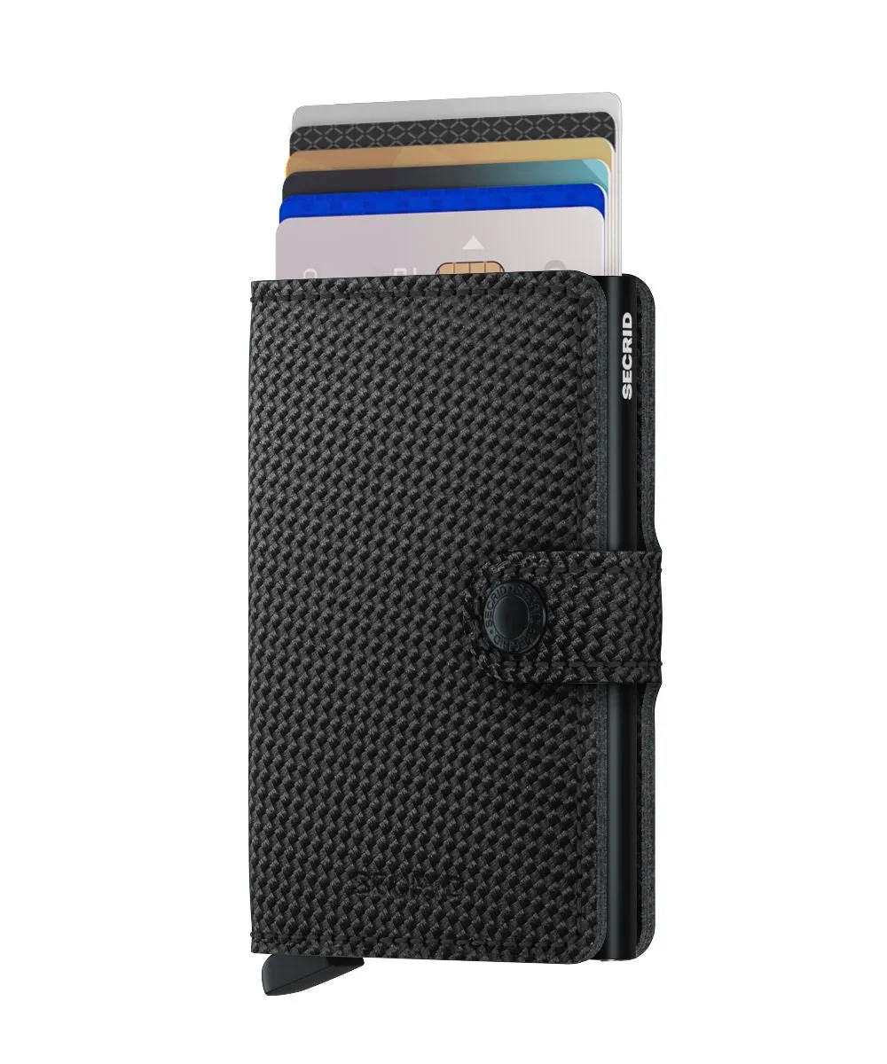 Mini Wallet Carbon Black