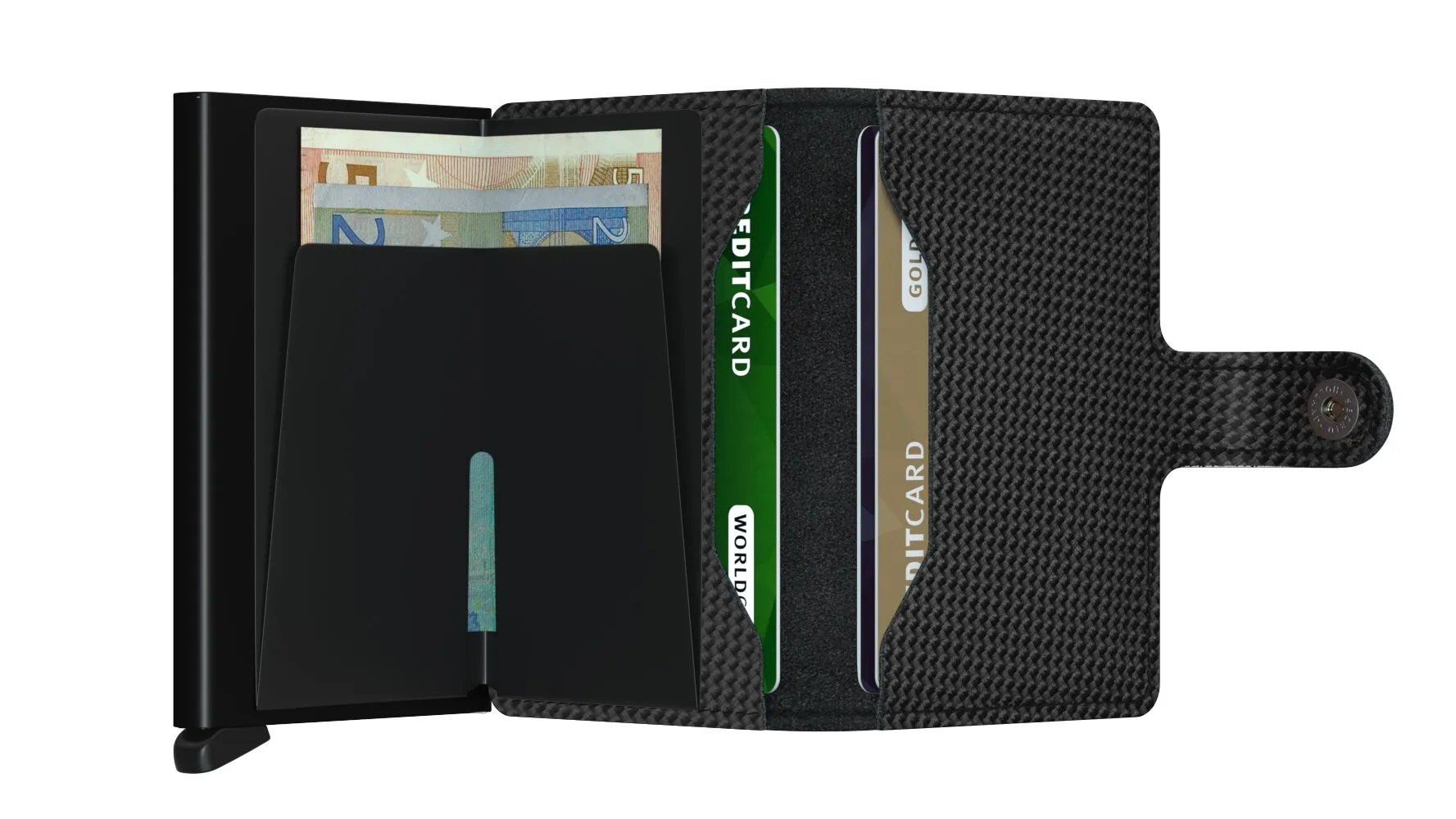 Mini Wallet Carbon Black