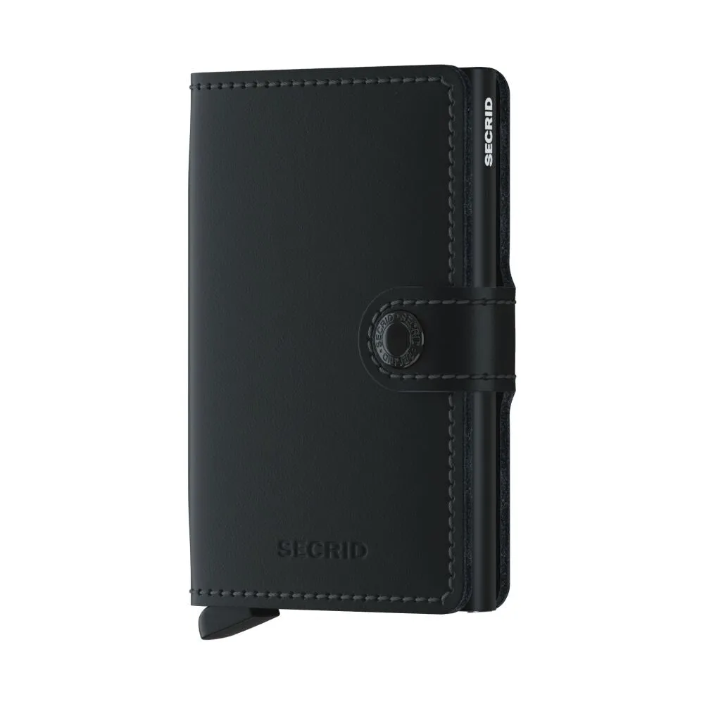 Mini Wallet Matte Black