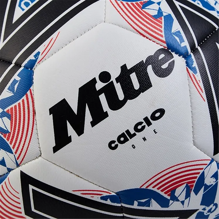 MITRE CALICO 24 WHITE/BLUE SOCCER BALL