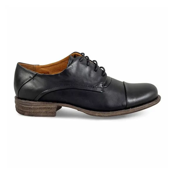 Miz Mooz Letty Oxfords: Black 