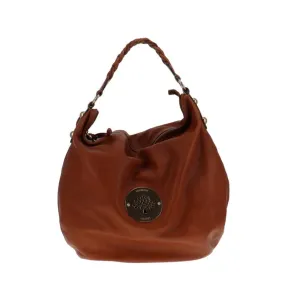 Mulberry Soft Spongy Oak Large Daria Braided Handle Hobo