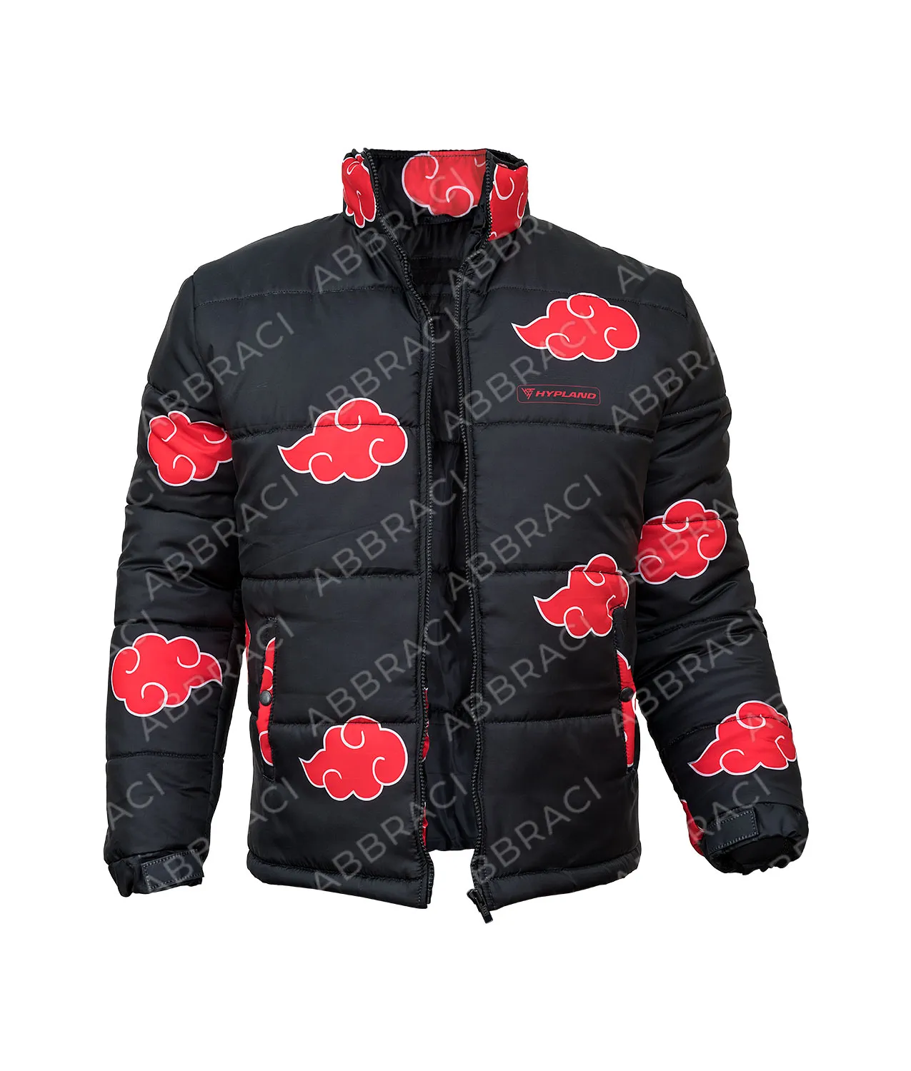 Naruto Akatsuki Puffer Jacket | Men's Amazing Puffer Jacket