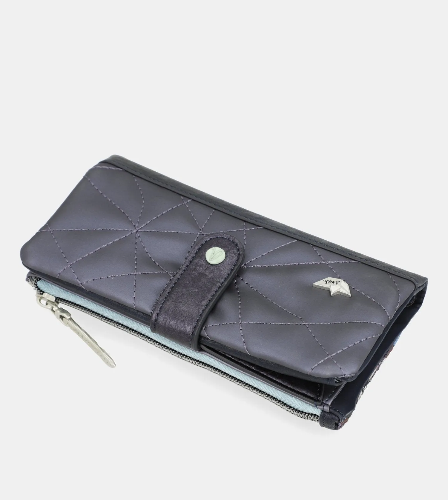 Nature Ocean quilted wallet