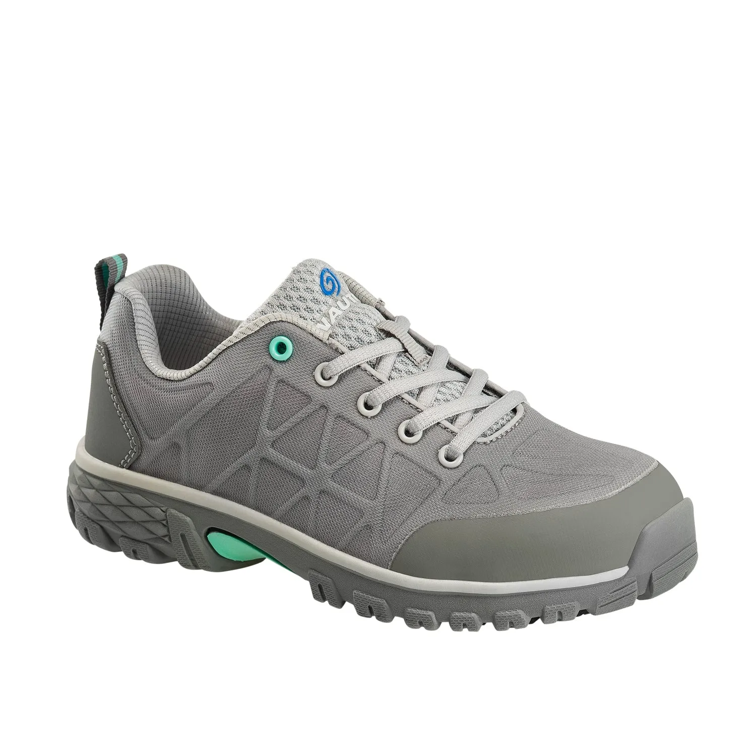 Nautilus Womens Grey Textile Carbon Toe Spark SD10 Athletic Work Shoes