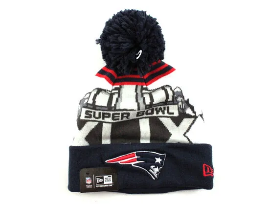 NFL SUPER BOWL XLIX NEW ENGLAND PATRIOTS KNIT