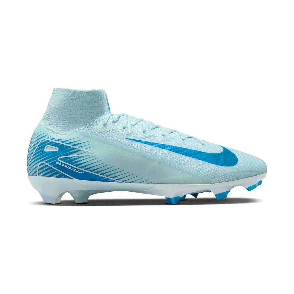 Nike Mercurial Superfly 10 Elite FG High-Top Soccer Cleats - Glacier Blue/Blue Orbit - Regular (D)