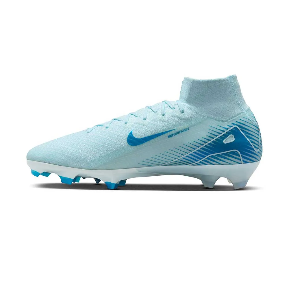 Nike Mercurial Superfly 10 Elite FG High-Top Soccer Cleats - Glacier Blue/Blue Orbit - Regular (D)