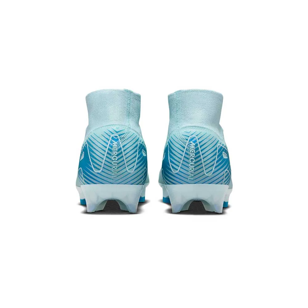 Nike Mercurial Superfly 10 Elite FG High-Top Soccer Cleats - Glacier Blue/Blue Orbit - Regular (D)