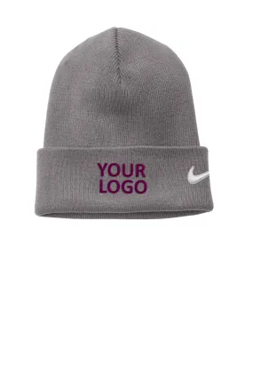 Nike Team Branded Beanies, Medium Grey