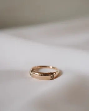 Nonna's Dome Ring with Dark Chocolate Diamonds