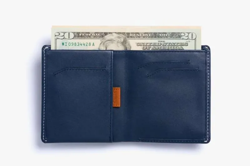 NOTE SLEEVE WALLET - BLUE STEEL