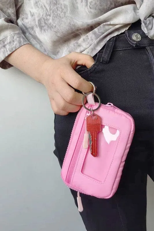 On The Go Keychain Wallet