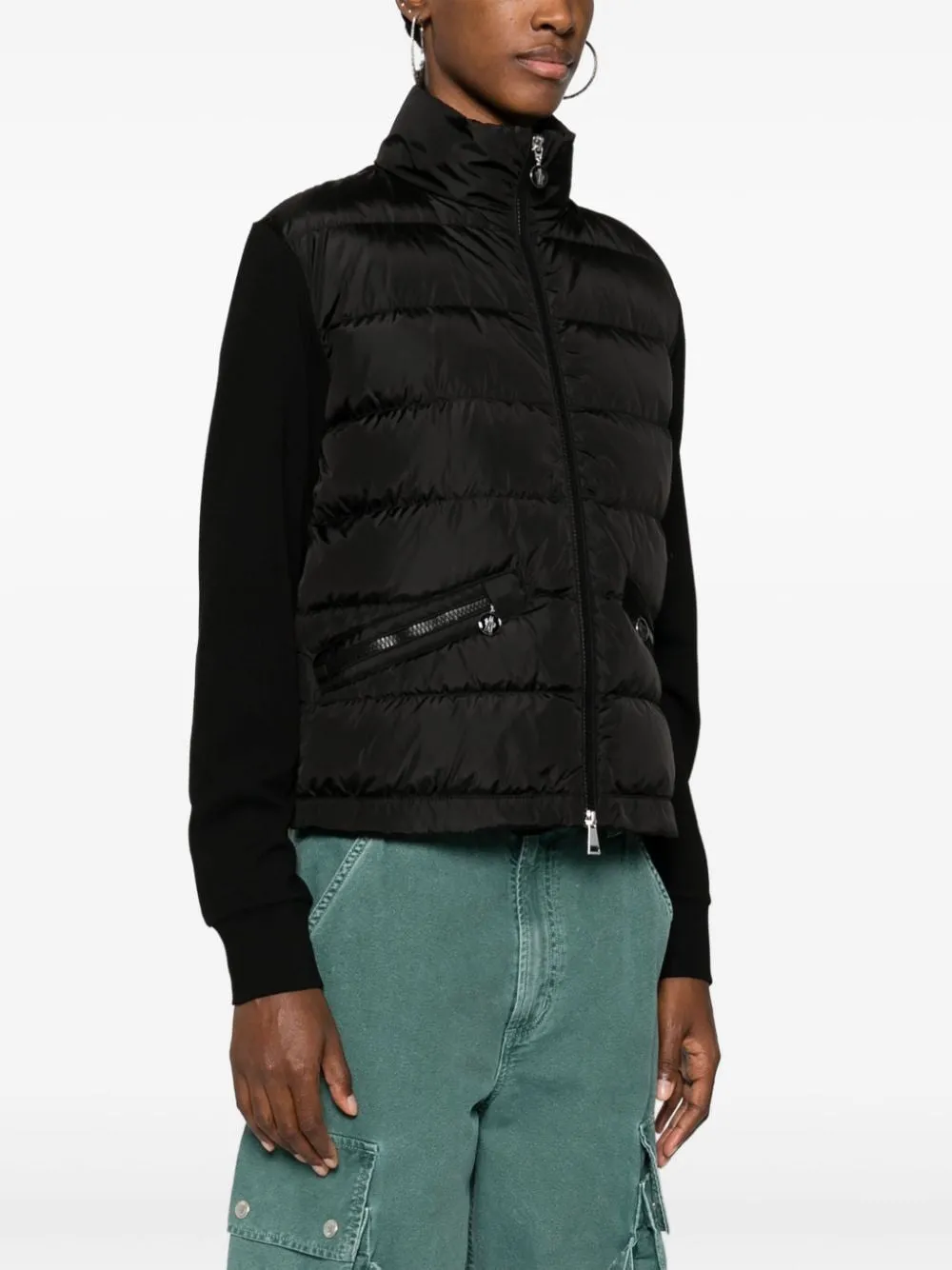 PANELLED PUFFER JACKET