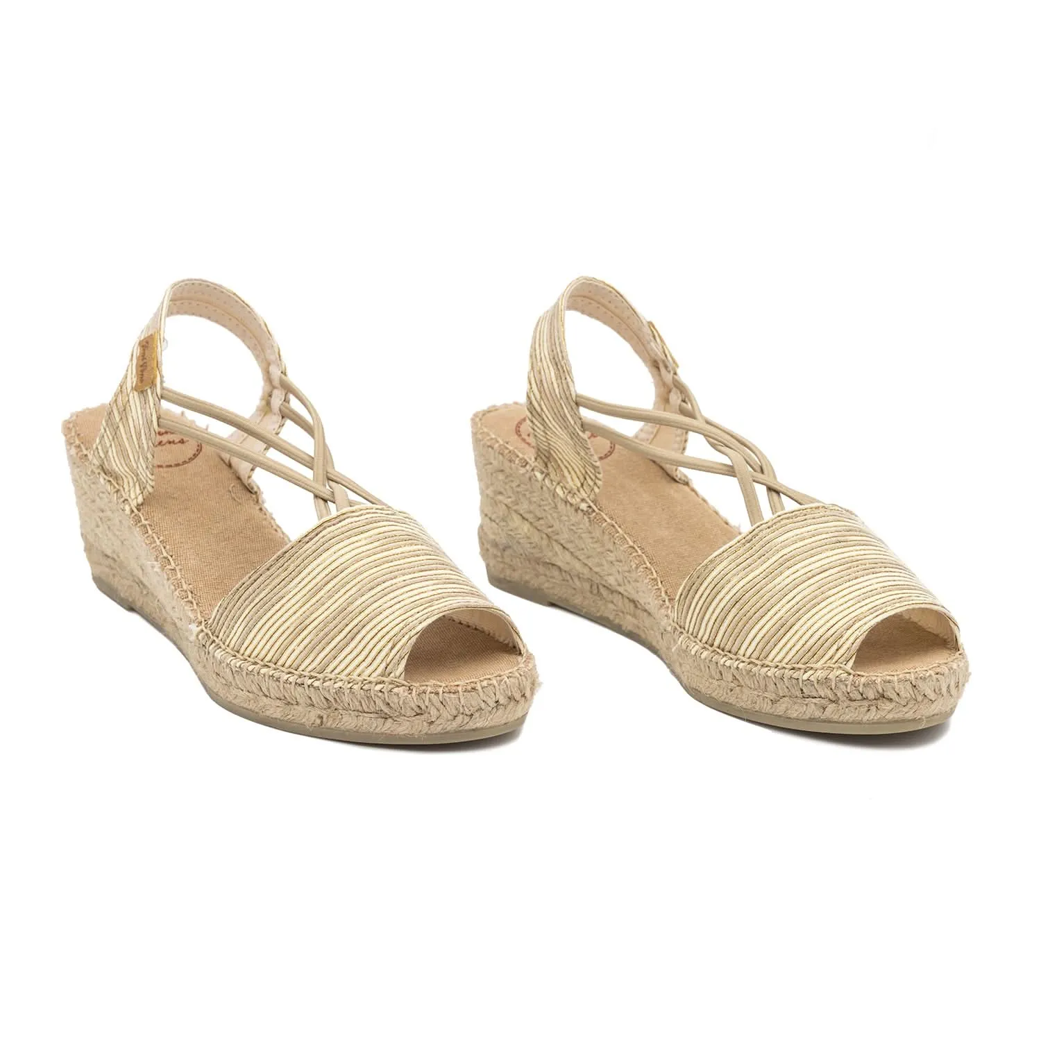 Peep Toe Wedge Espadrille for Women Tess-ZR