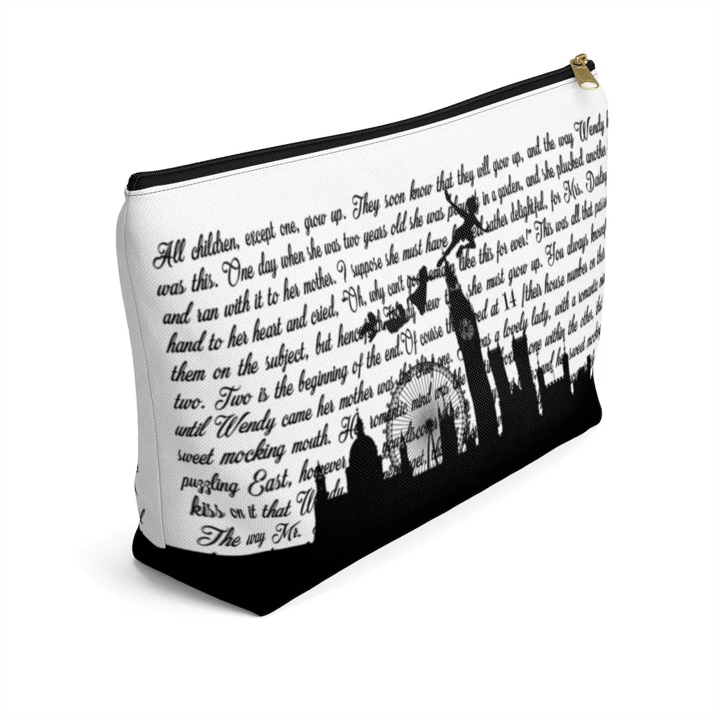 Peter Pan Book Page Accessory Pouch for book lovers