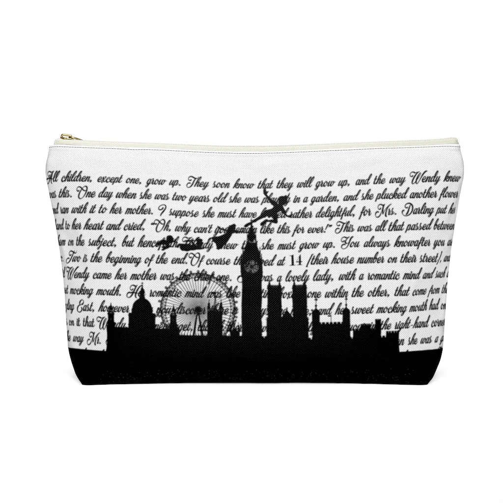 Peter Pan Book Page Accessory Pouch for book lovers