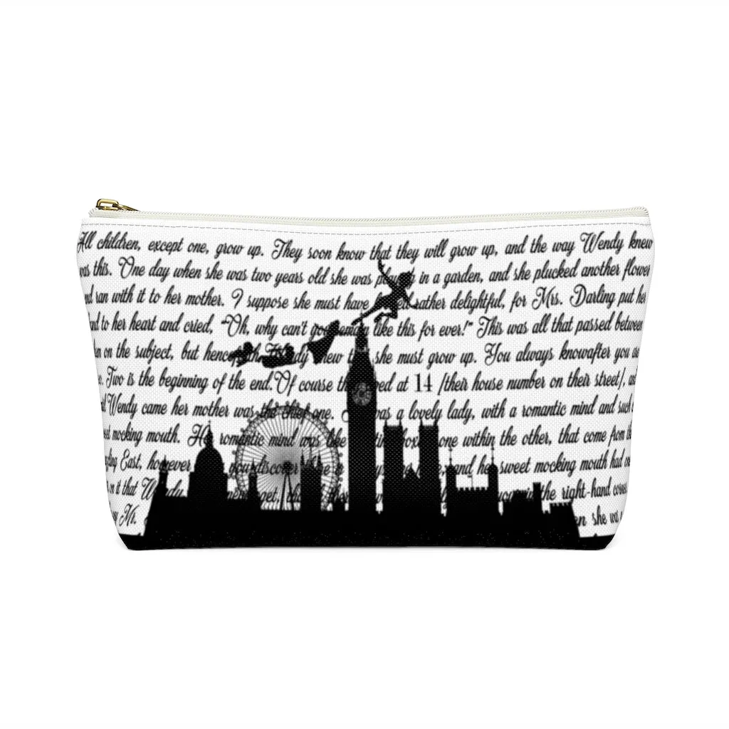 Peter Pan Book Page Accessory Pouch for book lovers