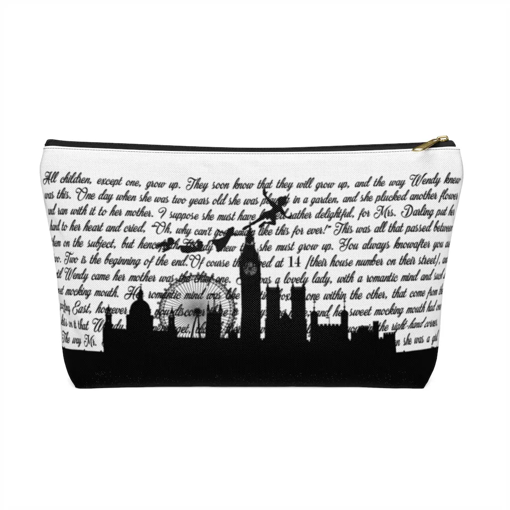 Peter Pan Book Page Accessory Pouch for book lovers