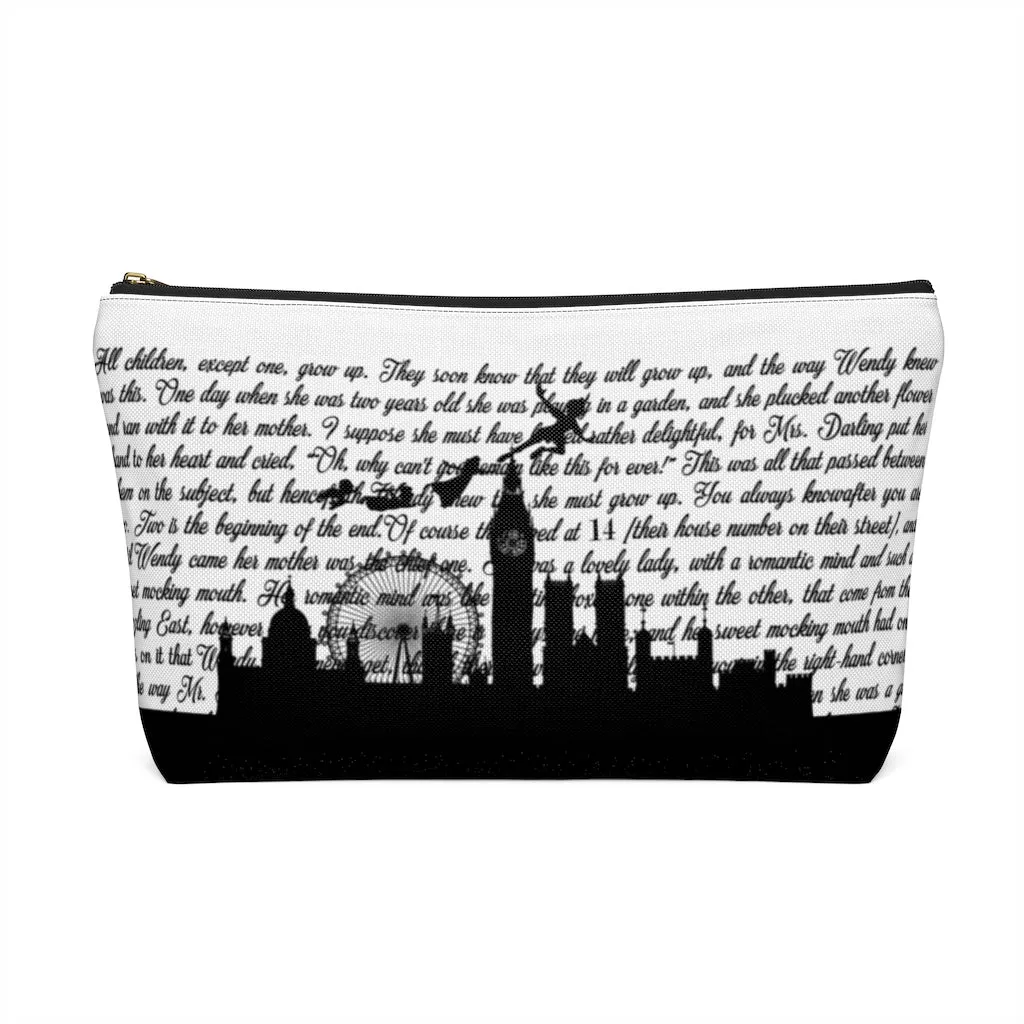 Peter Pan Book Page Accessory Pouch for book lovers