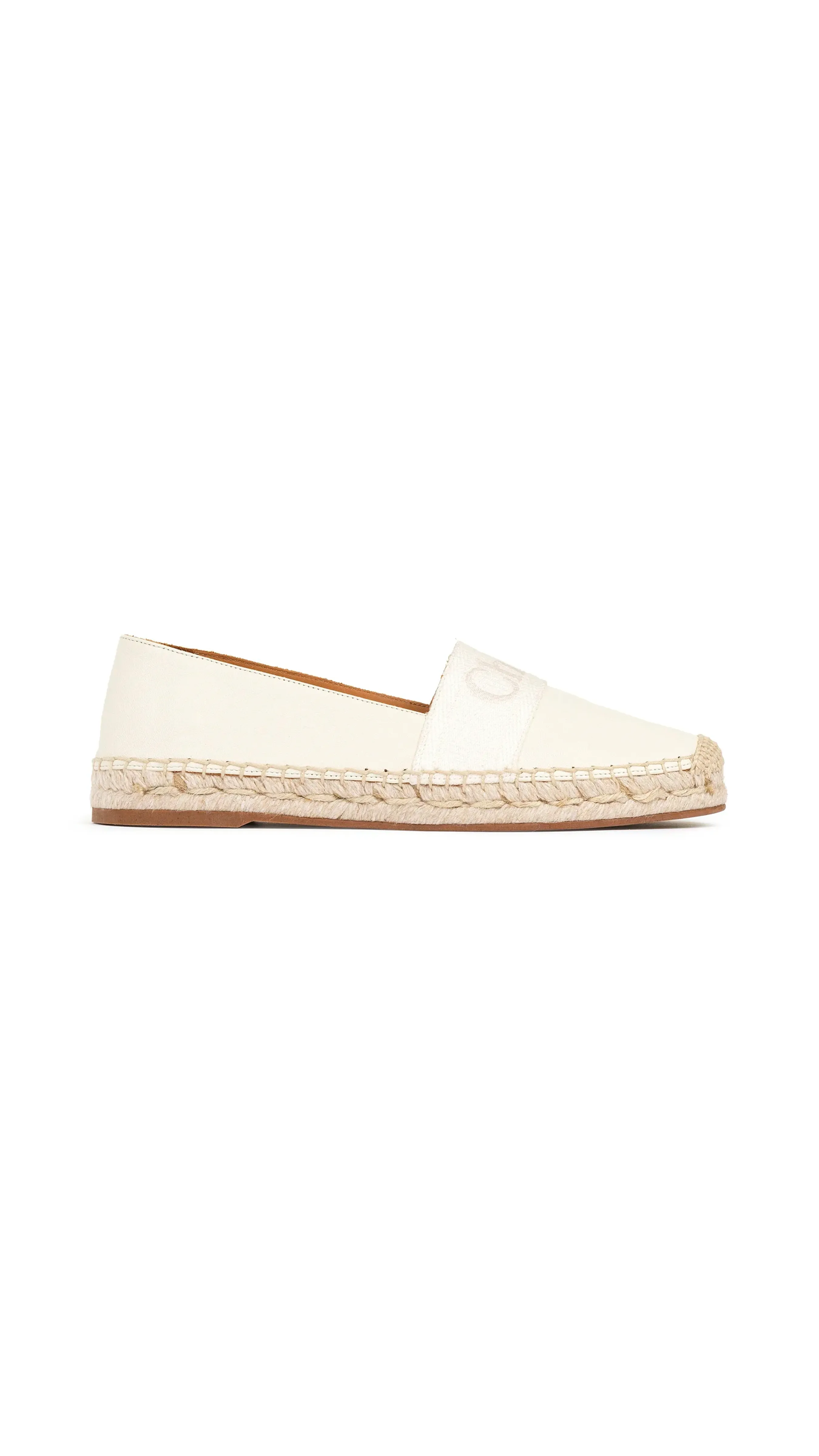 Piia Flat Espadrilles - White