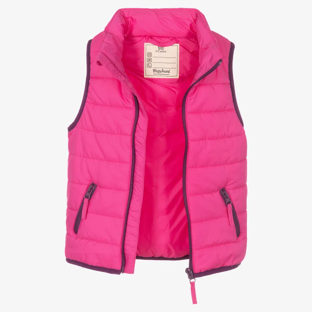 Pink Puffer Gilet