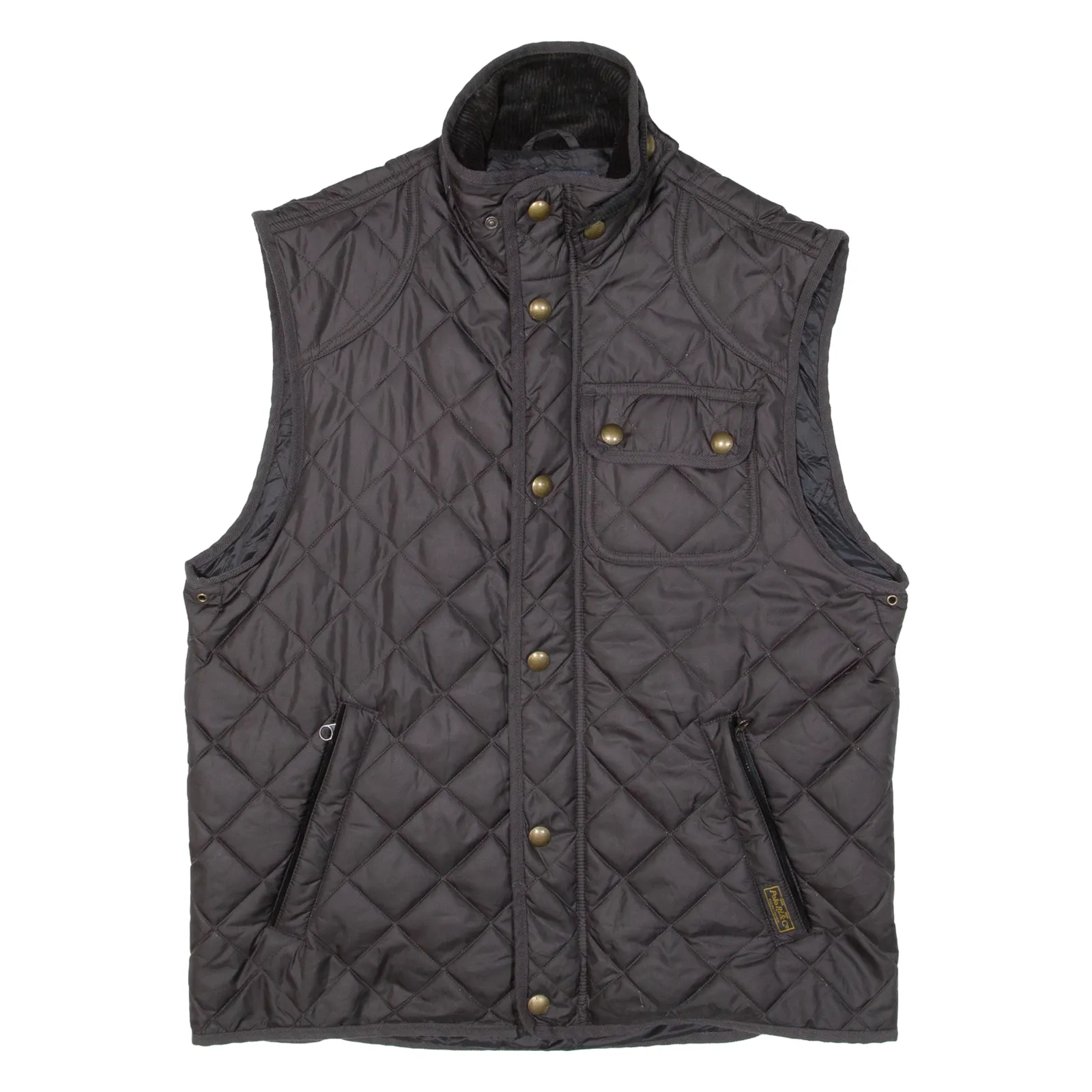 POLO RALPH LAUREN Mens Quilted Gilet Black M