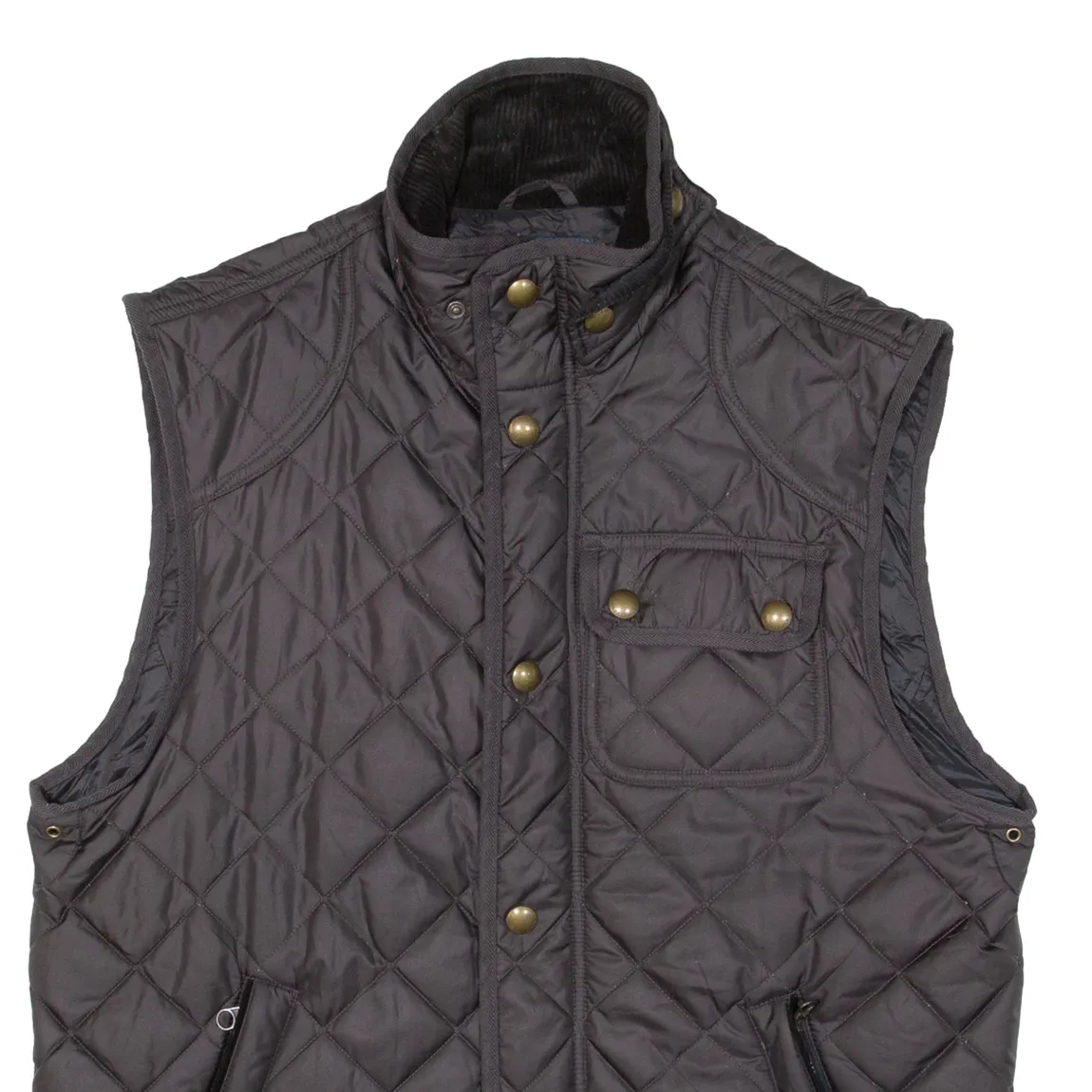 POLO RALPH LAUREN Mens Quilted Gilet Black M