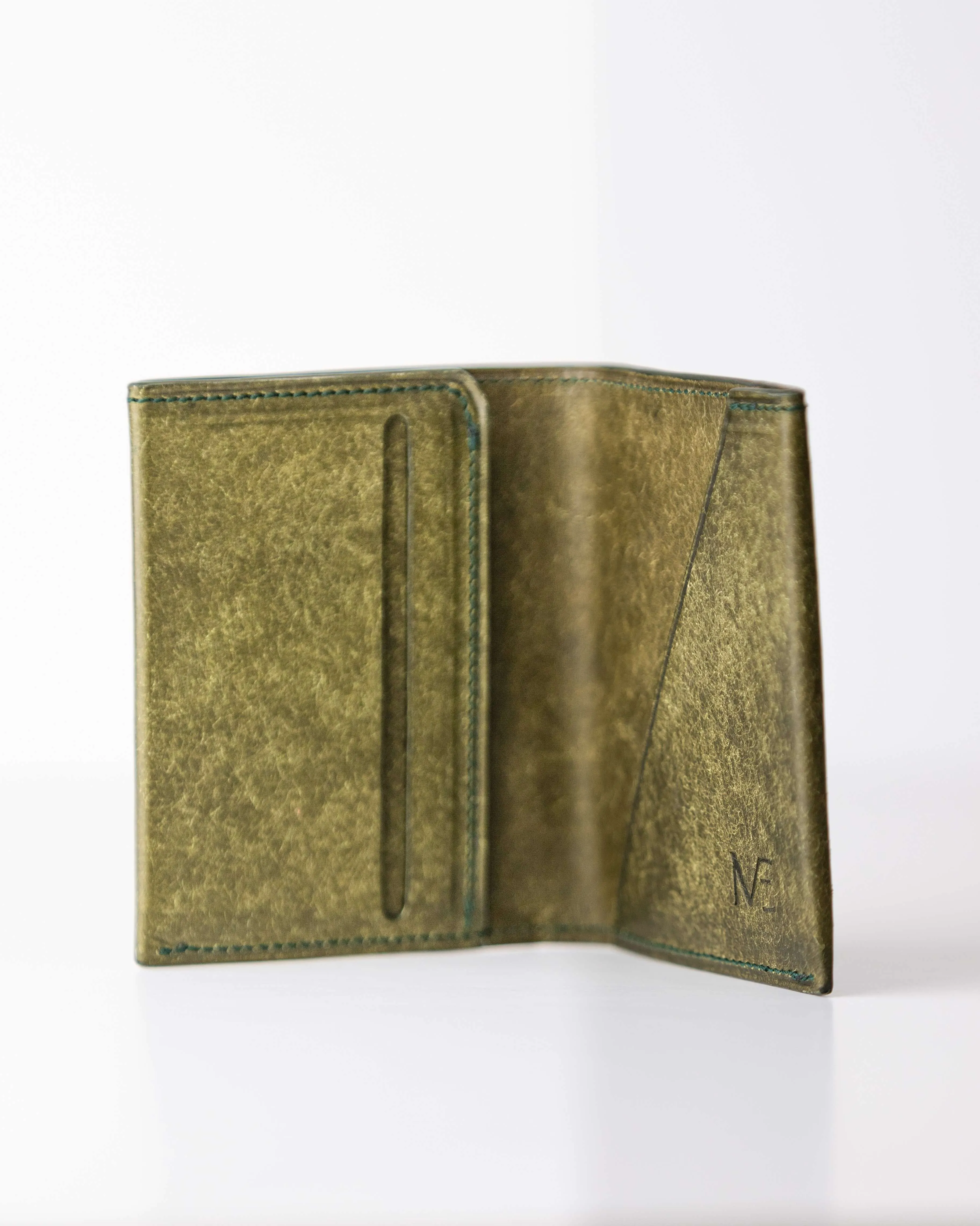 Premium Verde Leather Wallet