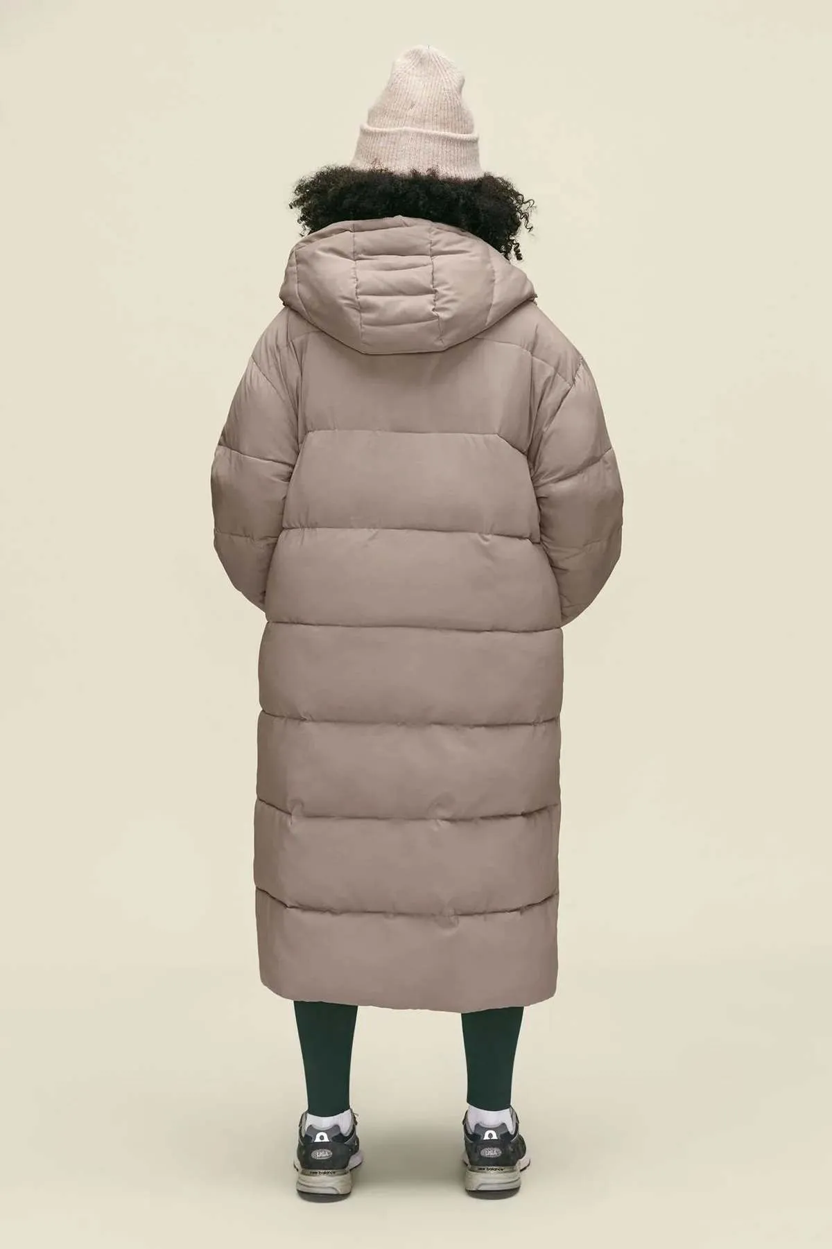 Puffer Long Jacket - Limestone