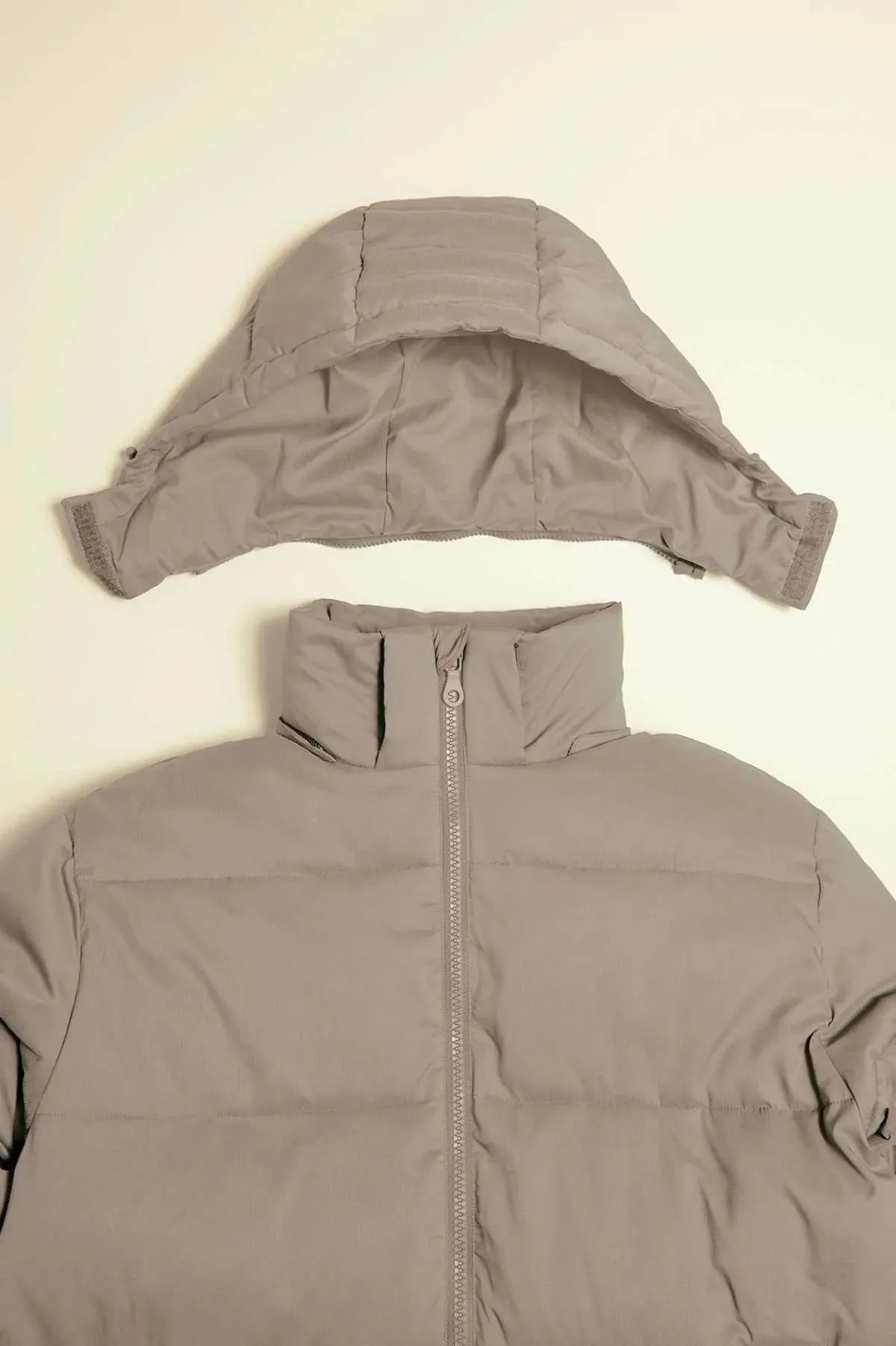 Puffer Long Jacket - Limestone