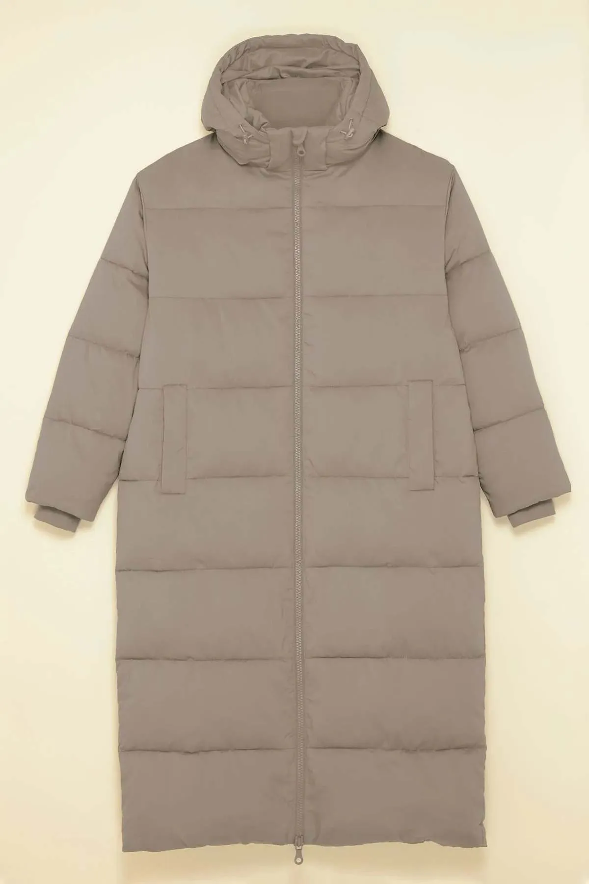 Puffer Long Jacket - Limestone