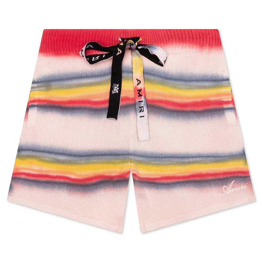 Rainbow Tie Dye Short - Multi