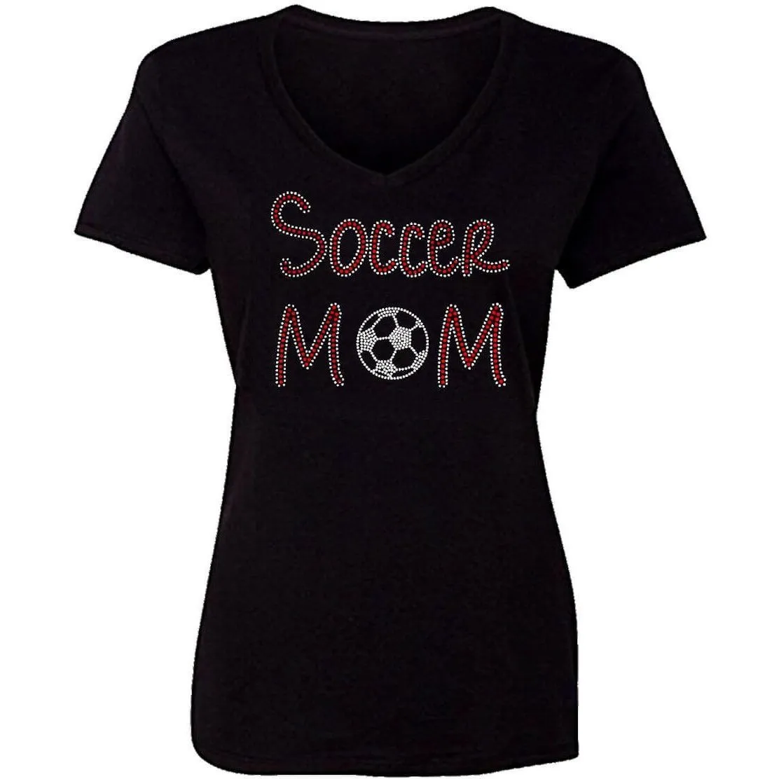 Rhinestone Soccer Mom T-Shirt