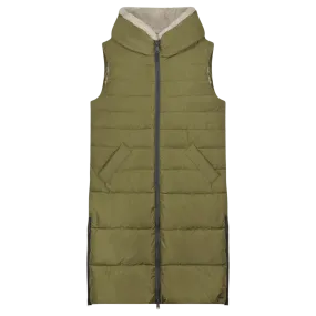 Rino & Pelle Nicci Long Padded Hooded Gilet