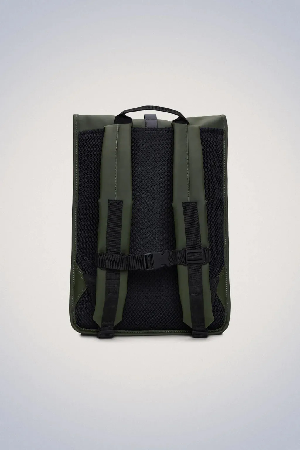 ROLLTOP RUCKSACK VERDE MILITARE RAINS