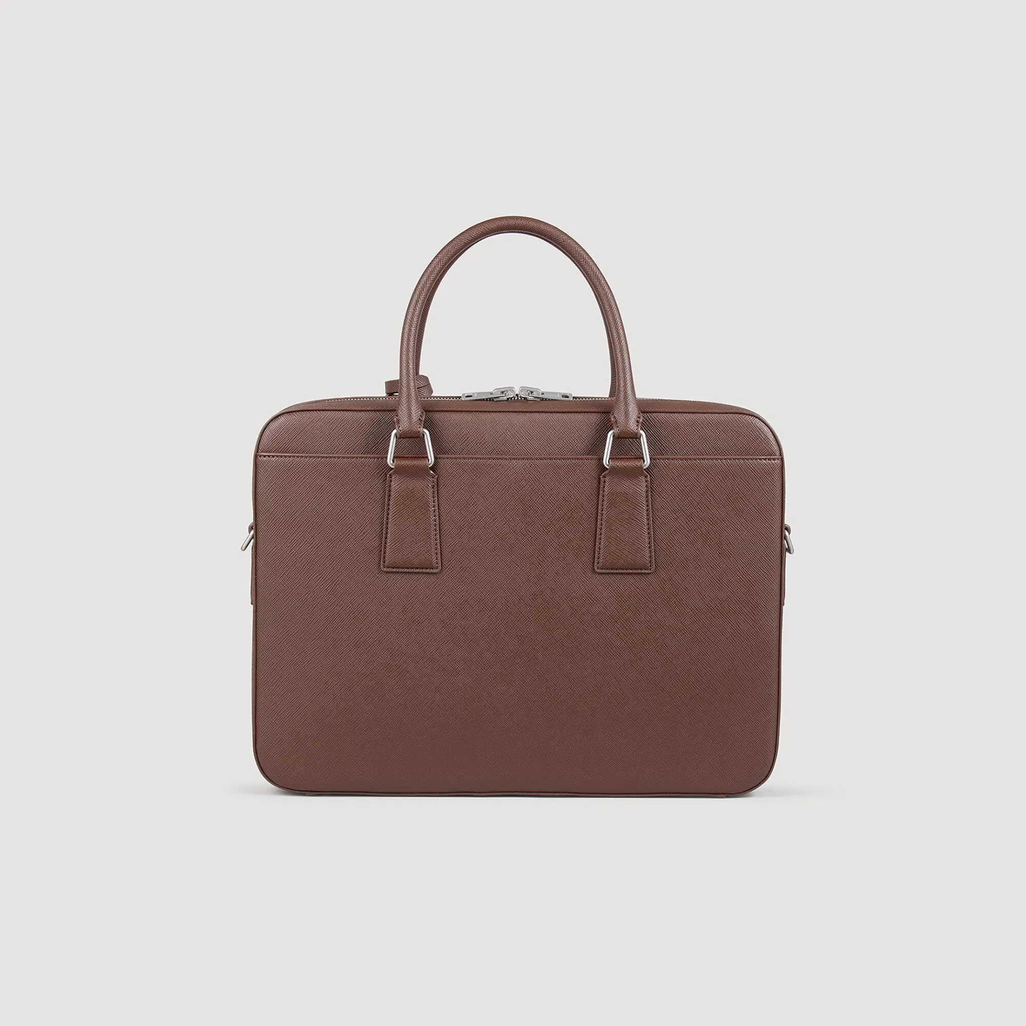 Saffiano Leather Briefcase