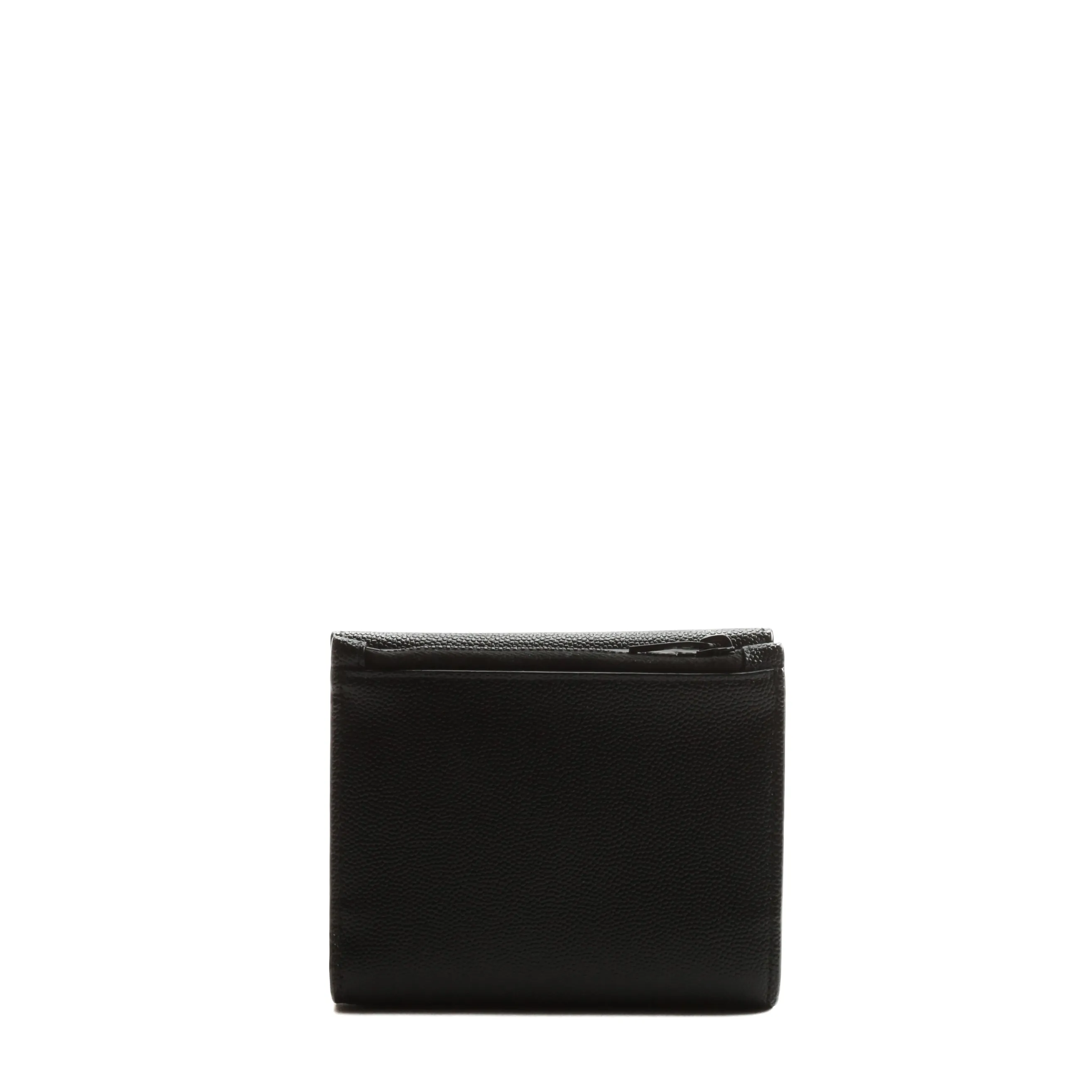 SAINT LAURENT Uptown Compact Wallet - Black