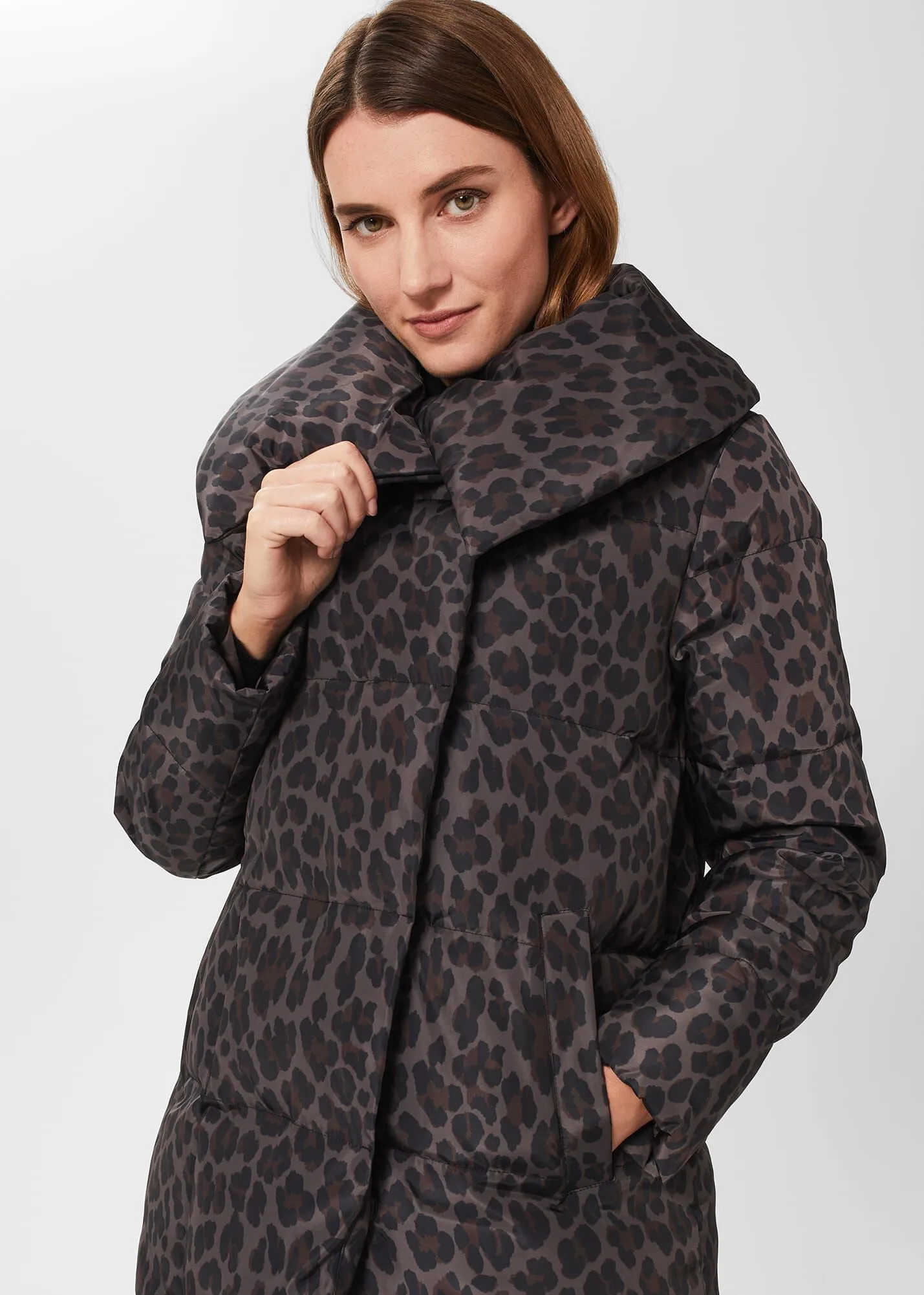 Samara Animal Print Puffer 