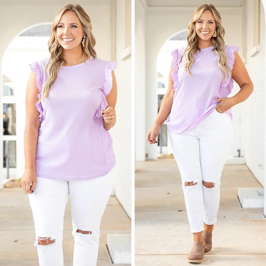 Saving My Love Top, Lavender